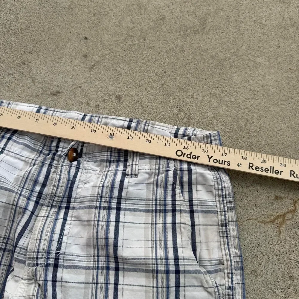 Early 2000’s Y2K Vura Striped Shorts Size 32
